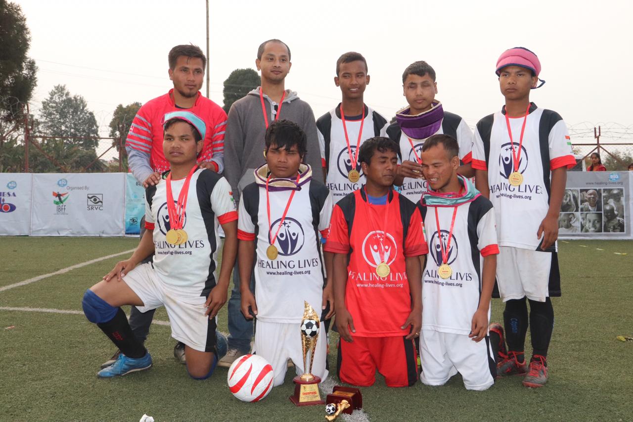 Players with coach